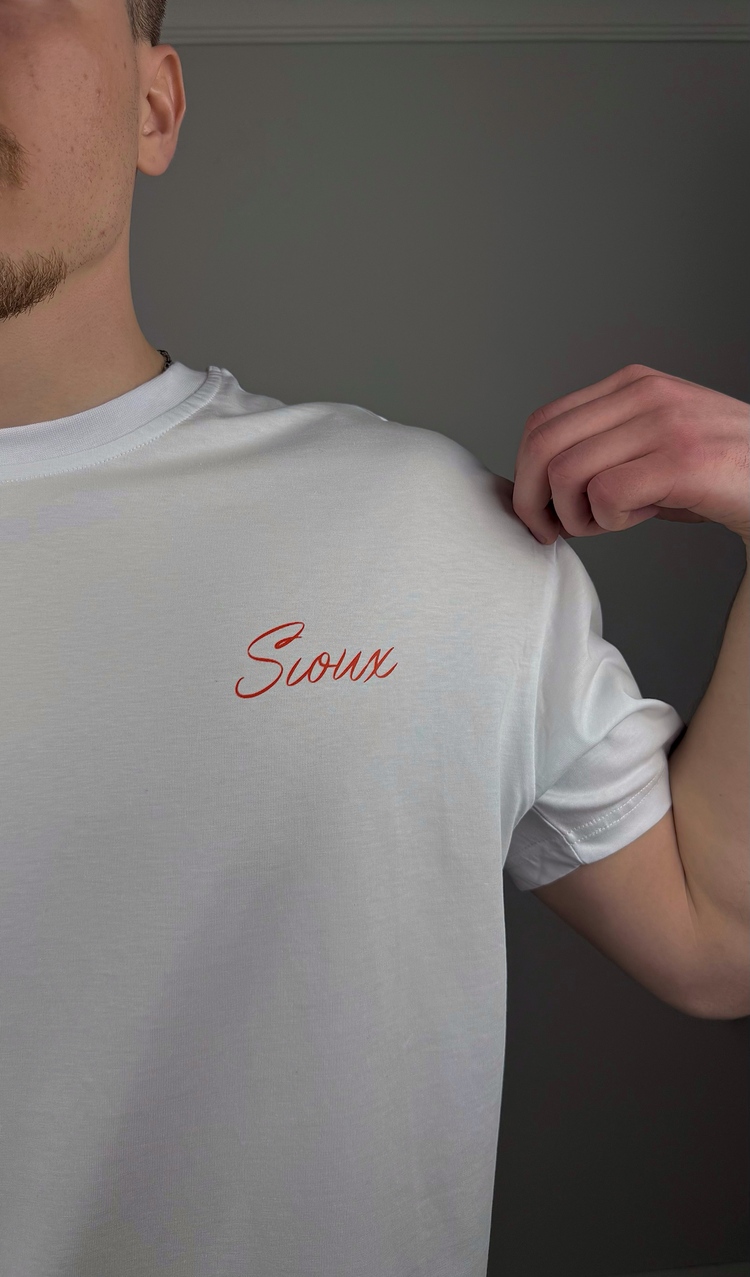 SİOUX YAZILI BOXY TİŞÖRT